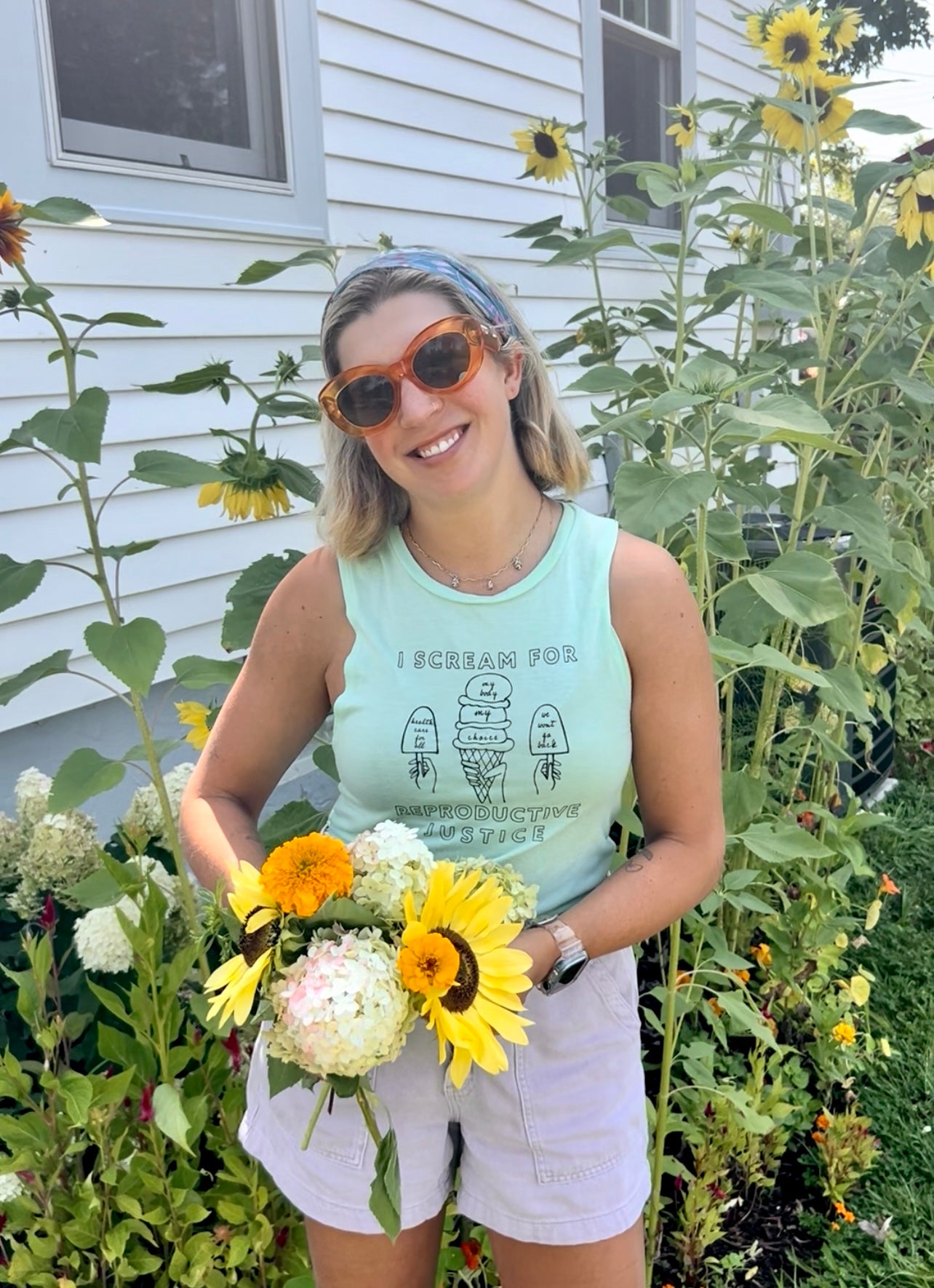 Ice Cream for Reproductive Justice Tank Top (Women's)