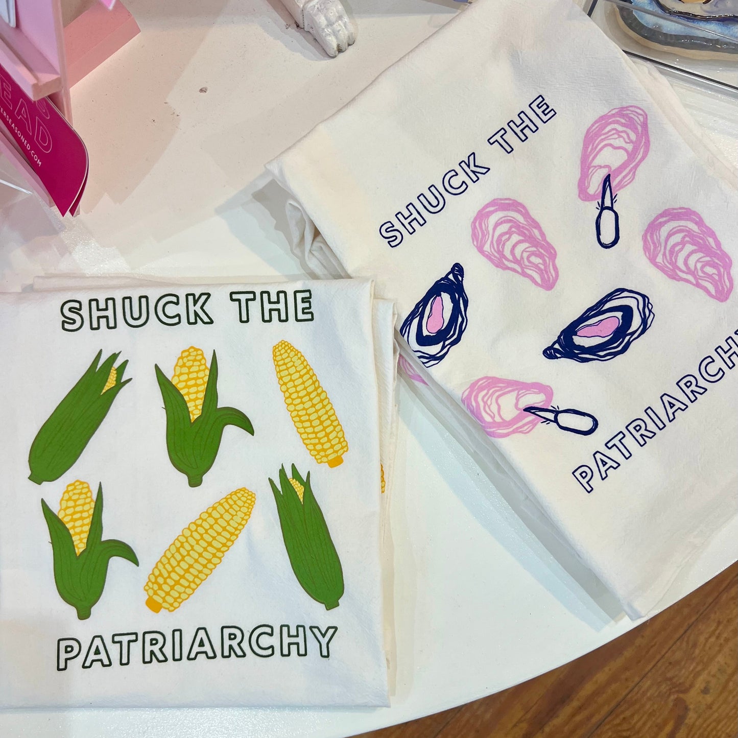 Double Shuck Tea Towel Set 🌽 🦪