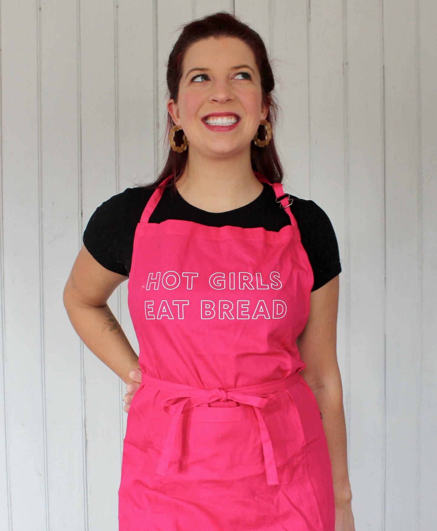 Hot Girls Eat Bread Apron