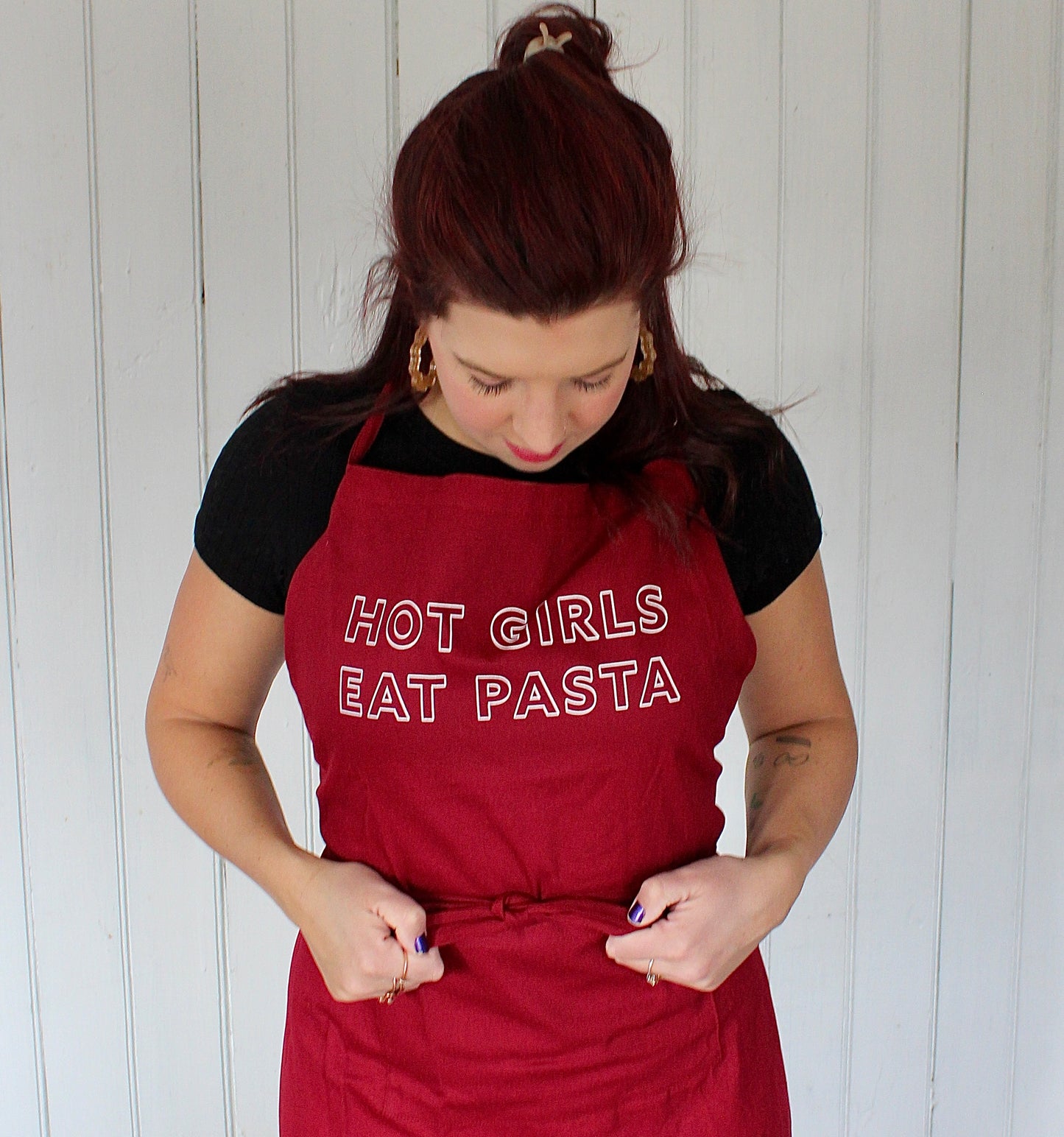 Hot Girls Eat Pasta Apron