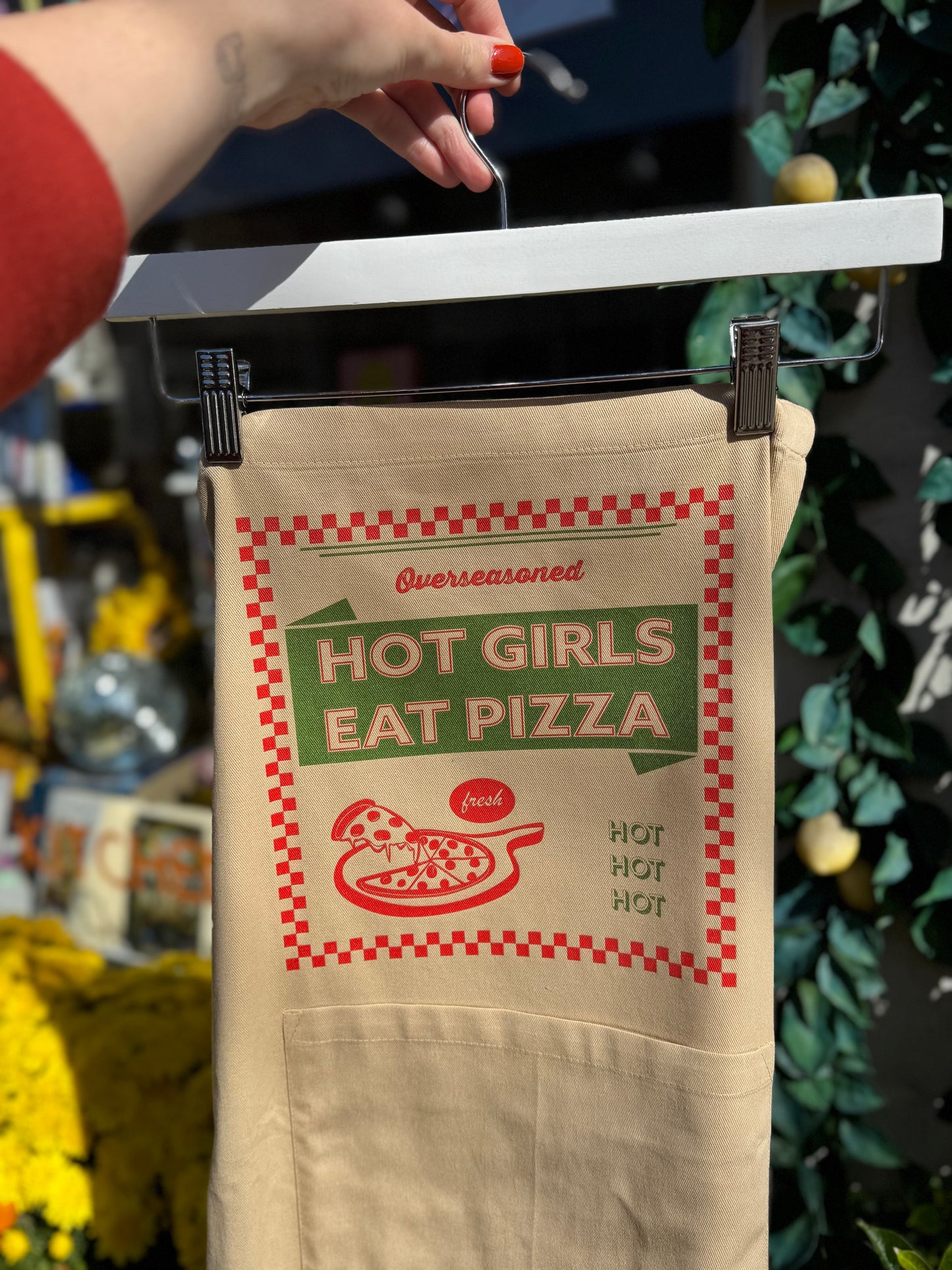 Hot Girls Eat Pizza Apron