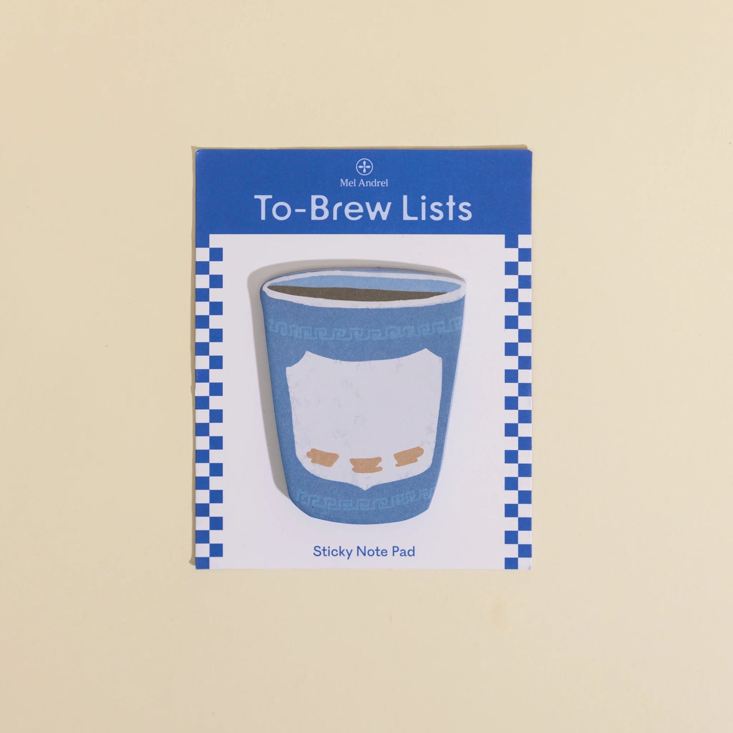 Mel Andrel - To Brew List Die Cut Post-it-Notes
