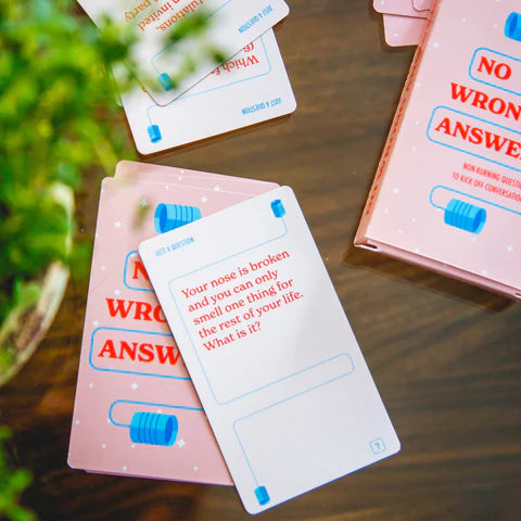 No Wrong Answers - Original Conversation Cards