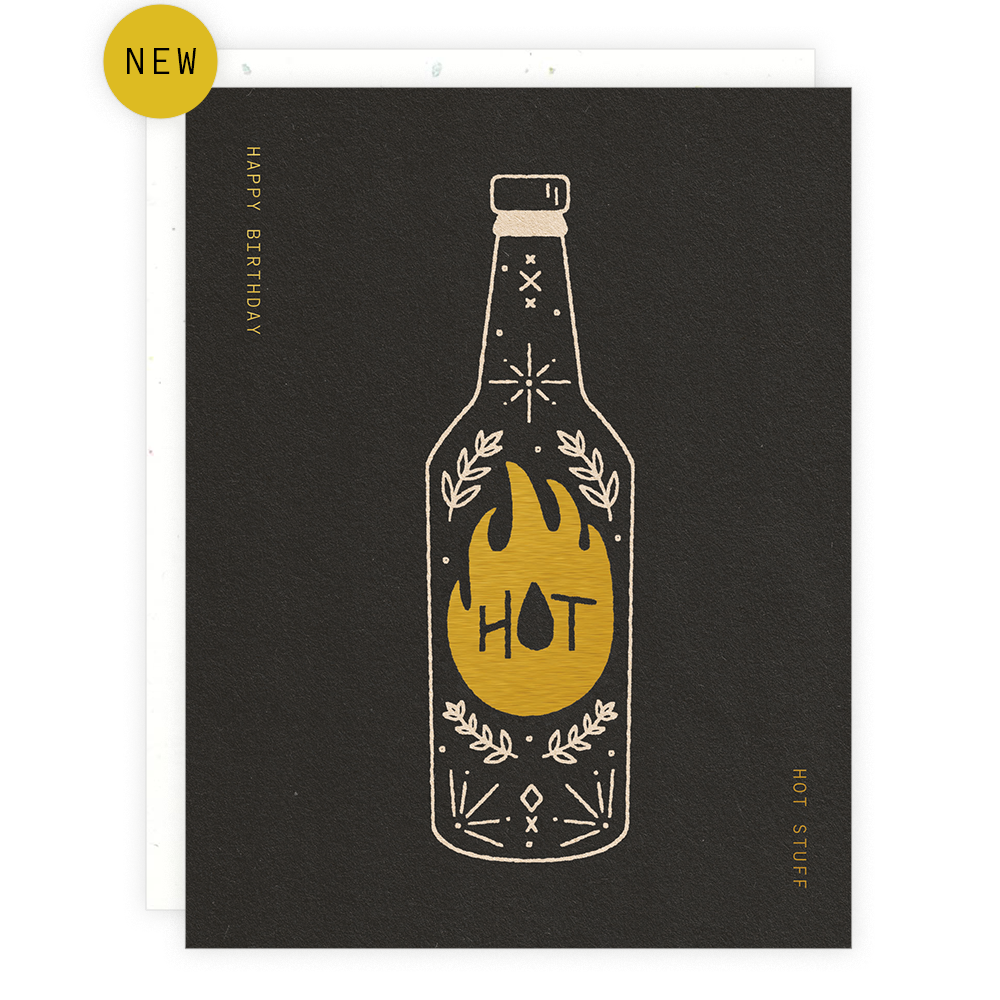 Hot Stuff Birthday Card