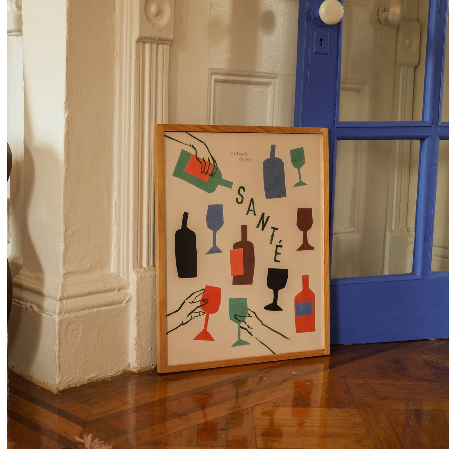 Santé Art Print: 8 x 10