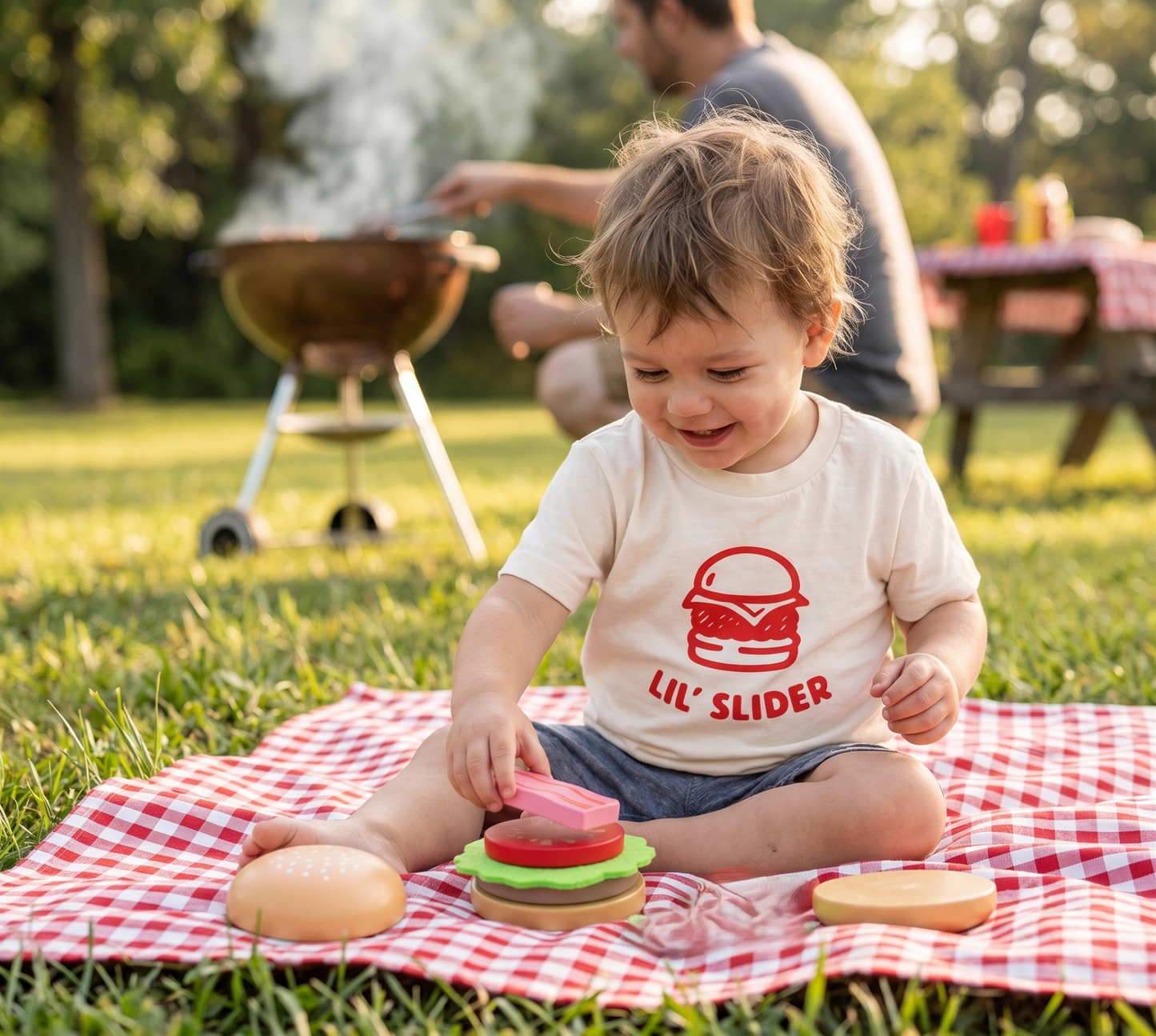 Stacking Hamburger Toy- Chunky Deli
