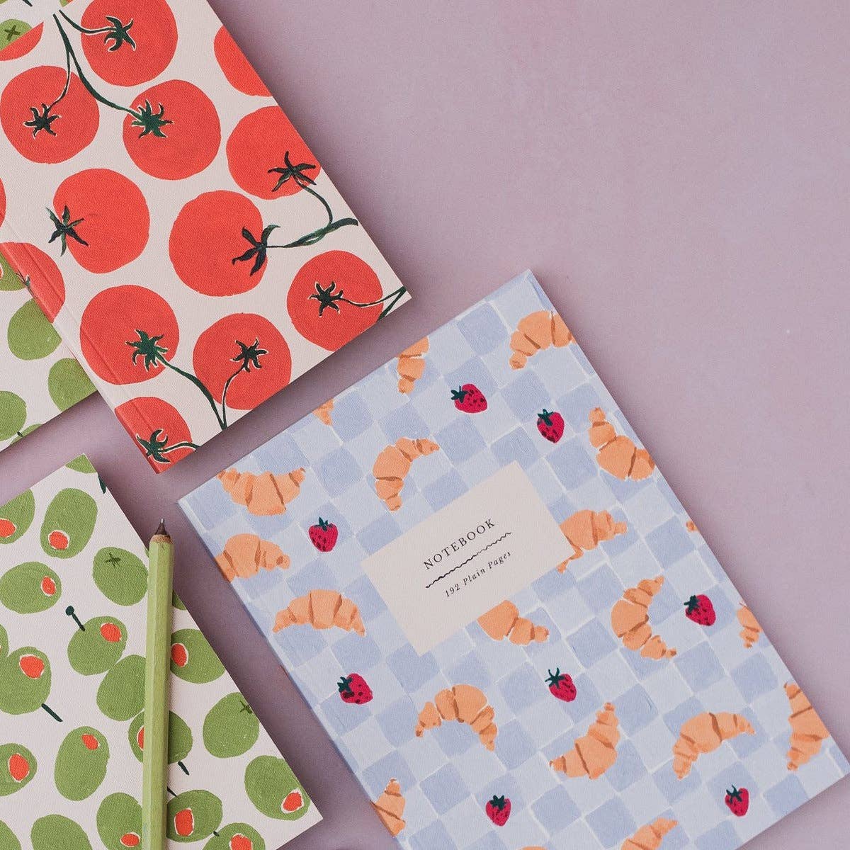 Croissant Cafe Notebook | Sister Paper Co.