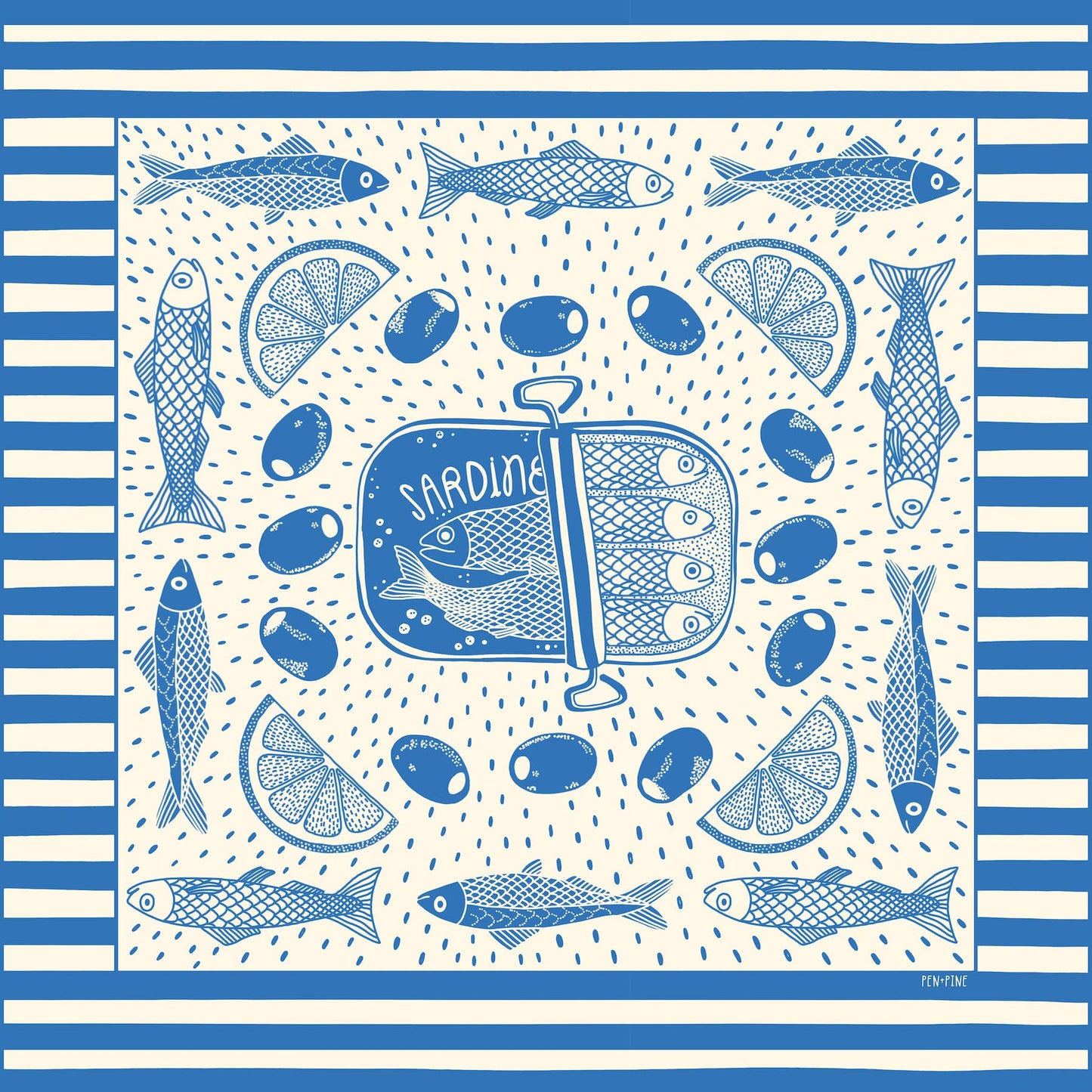 Summer Picnic Bandana- Pen+Pine