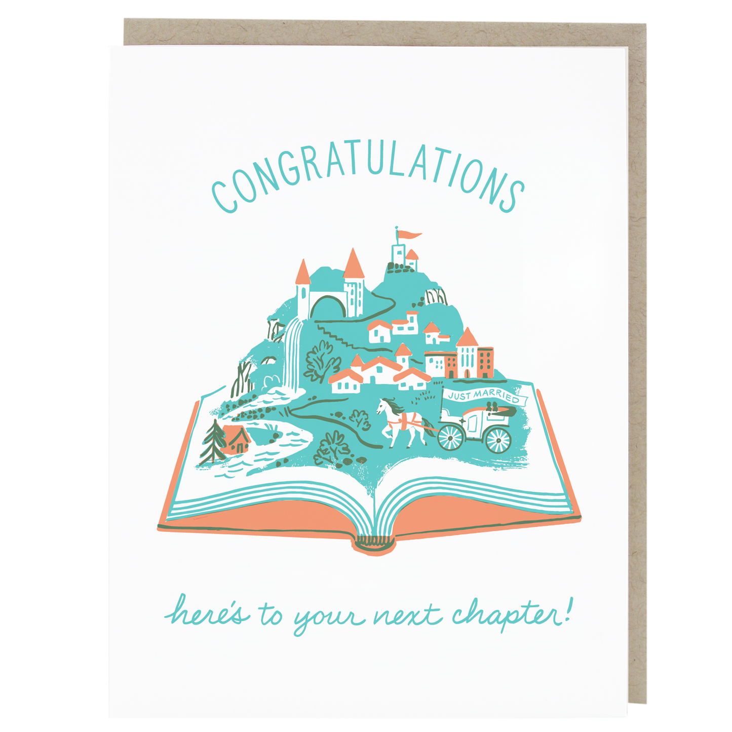Storybook Wedding Card