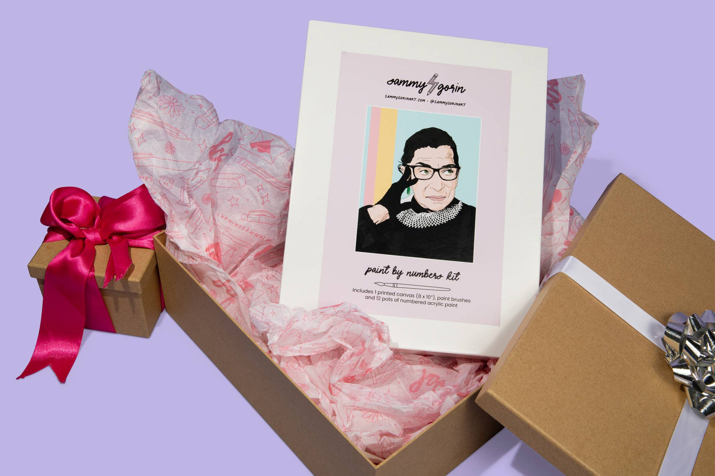 Ruth Bader Ginsburg Paint By Numbers Kit
