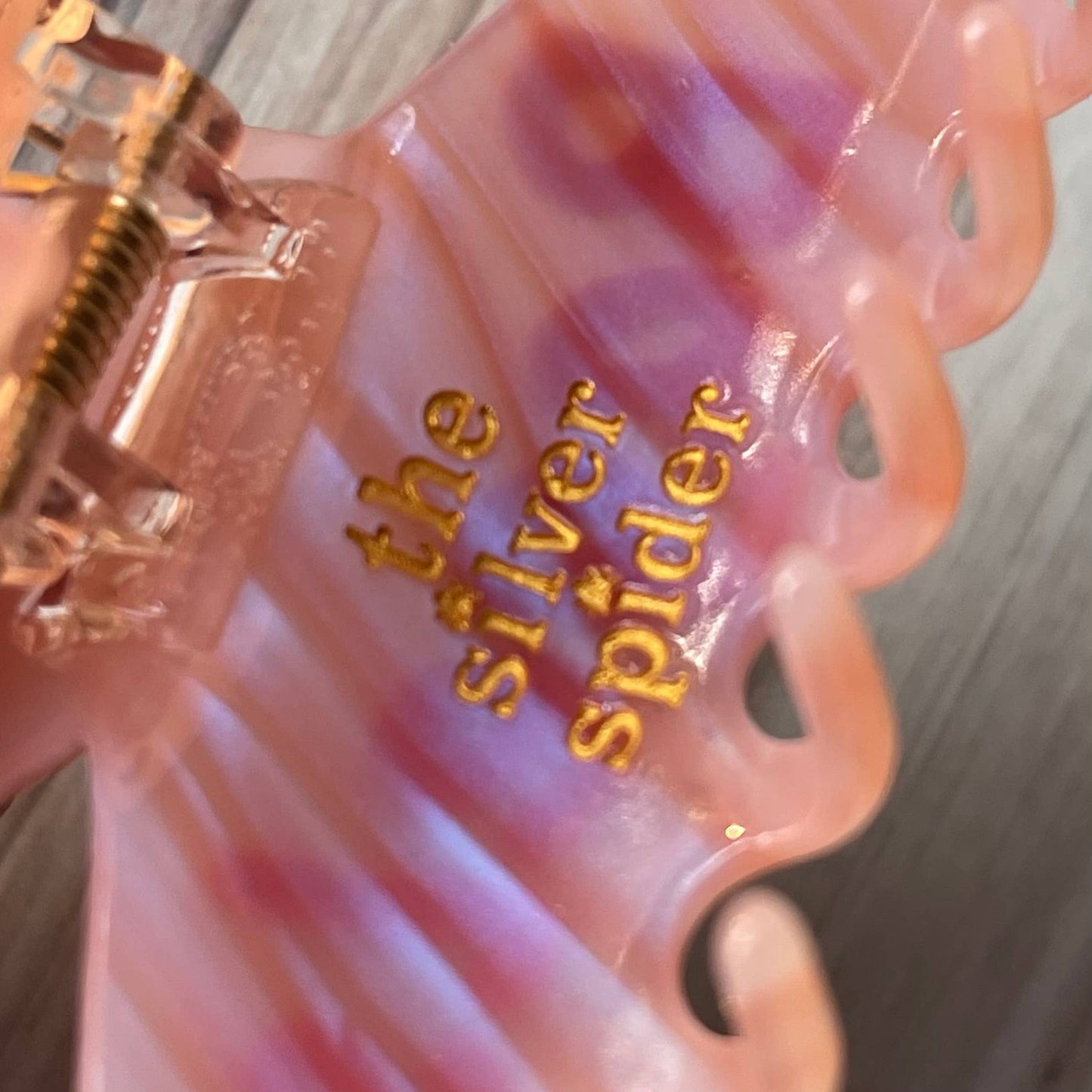 Bagels Rhinestone Hair Claw