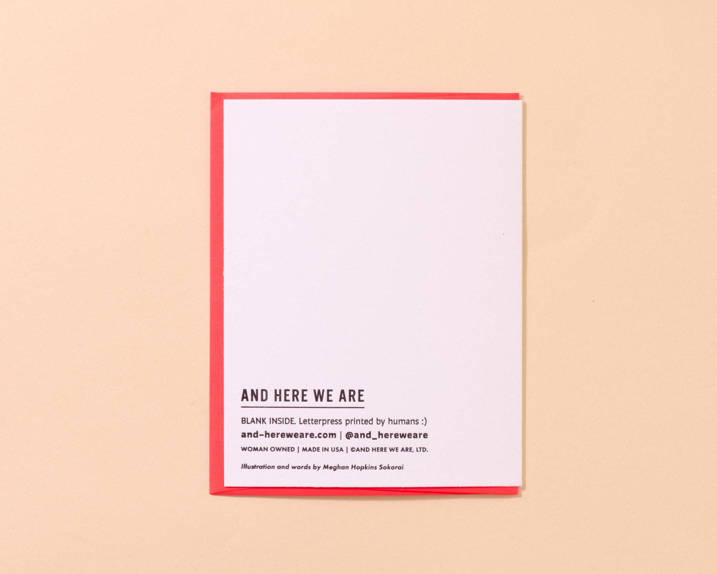 Feast of Seven Fishes Letterpress Christmas Card
