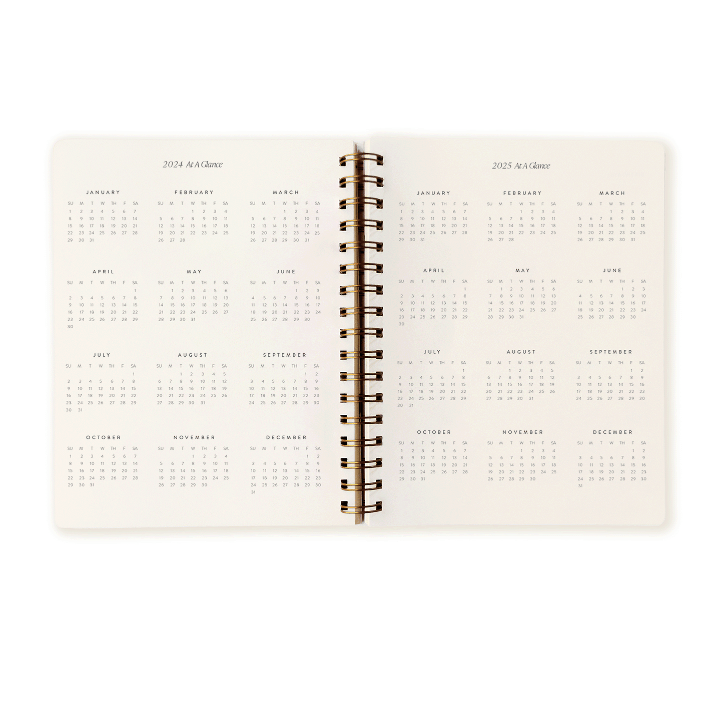 Tigerlily 2024 Mini Weekly Planner: Calendar Year (Jan-Dec)