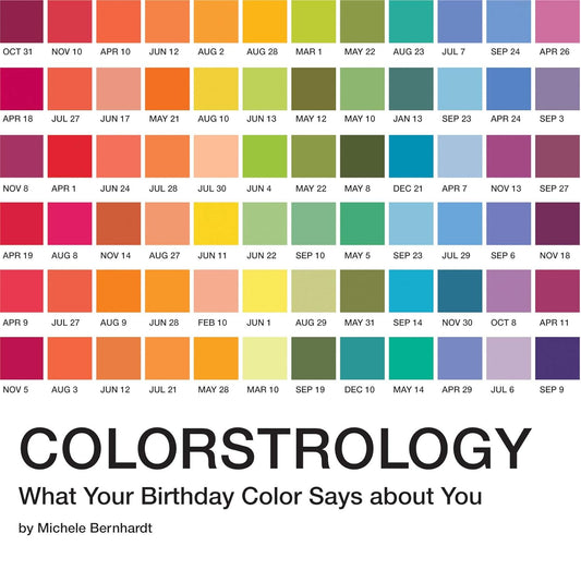 Colorstrology: What Your Birthday Color Says about You - Michele Bernhardt