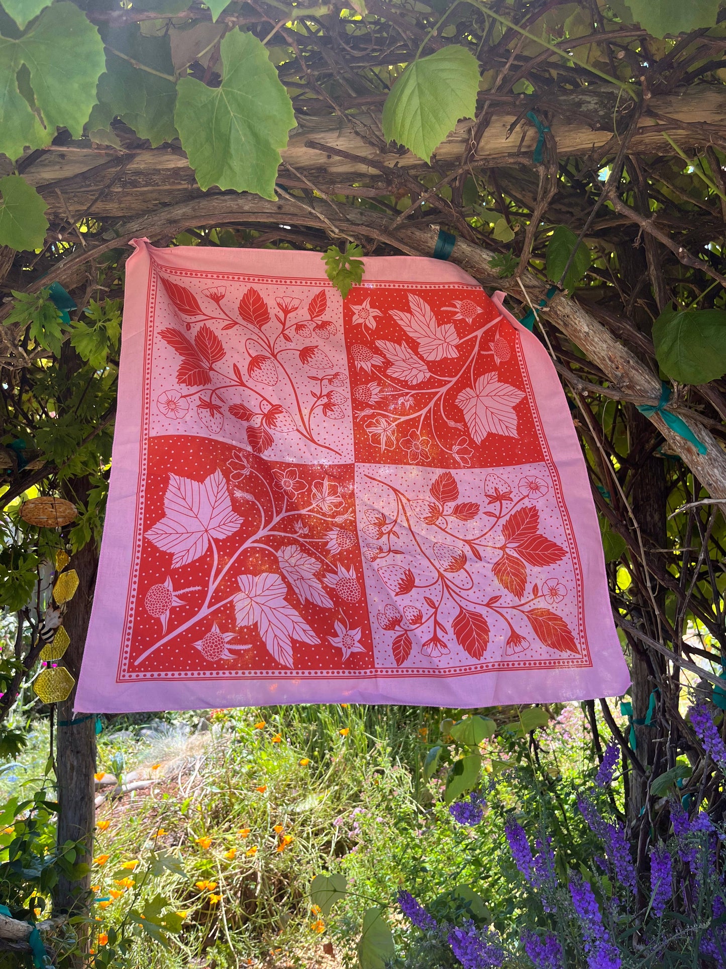 Berry Bandana by Pen+Pine