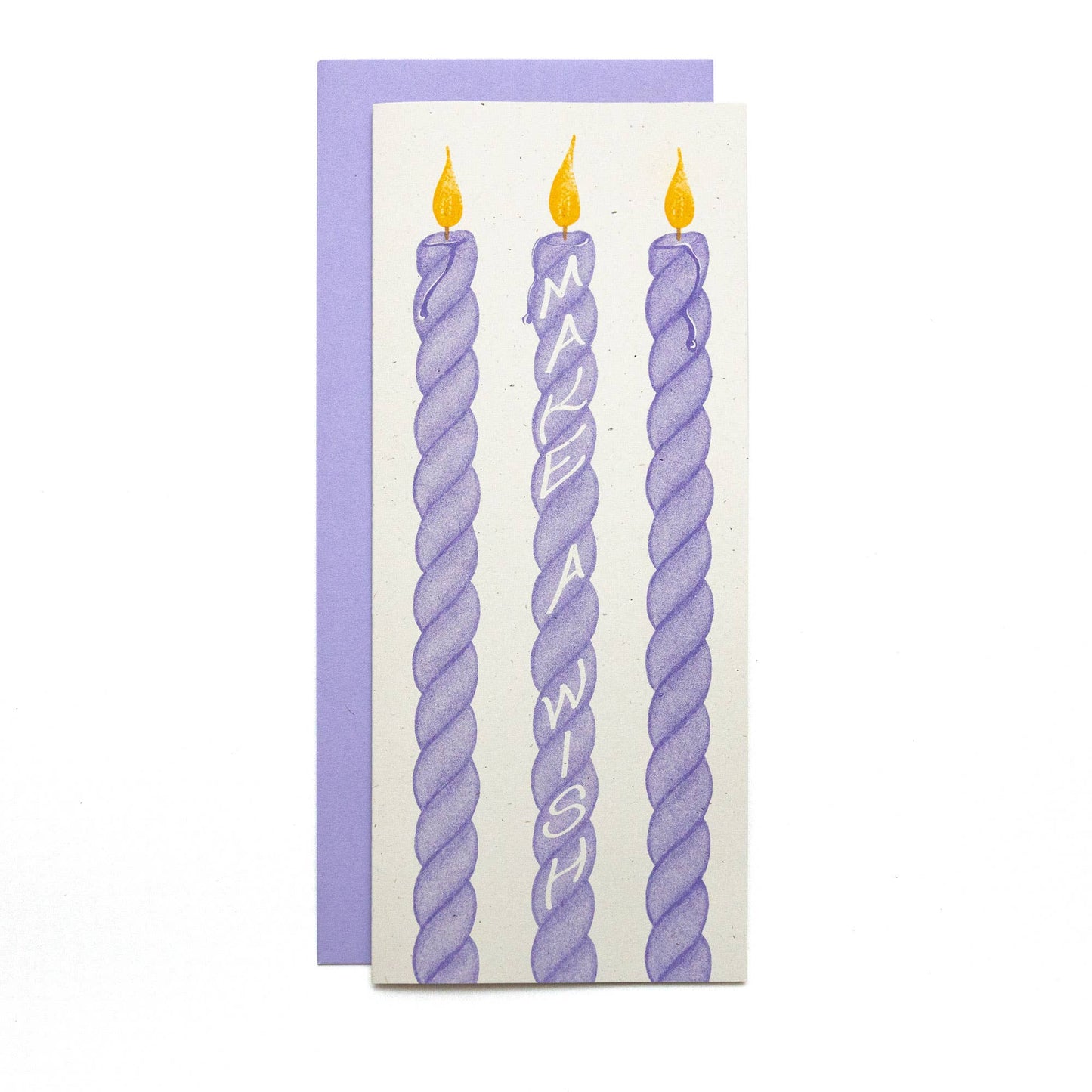 Make a Wish - Risograph Birthday Card