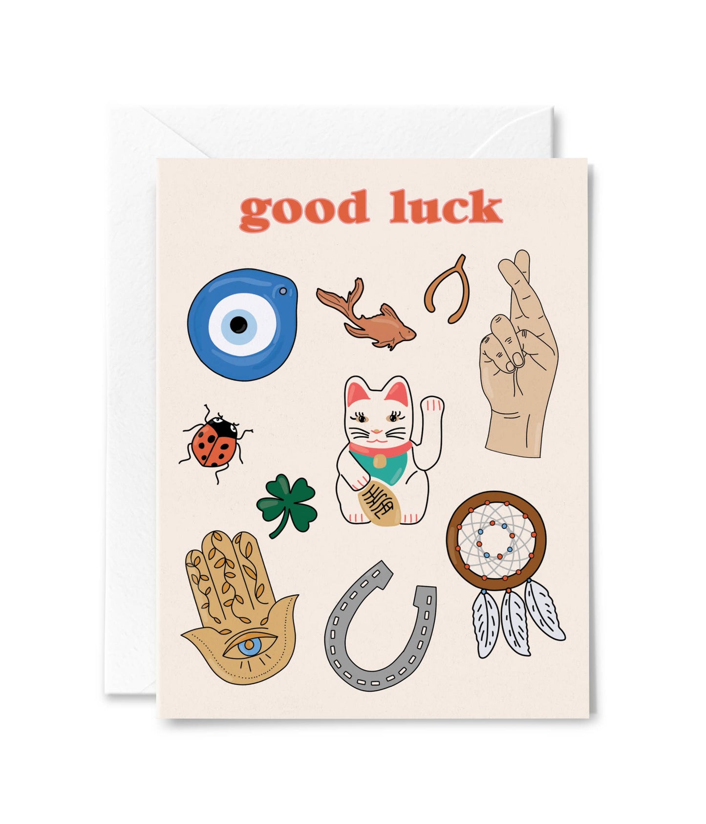 Lucky Charms Good Luck Card
