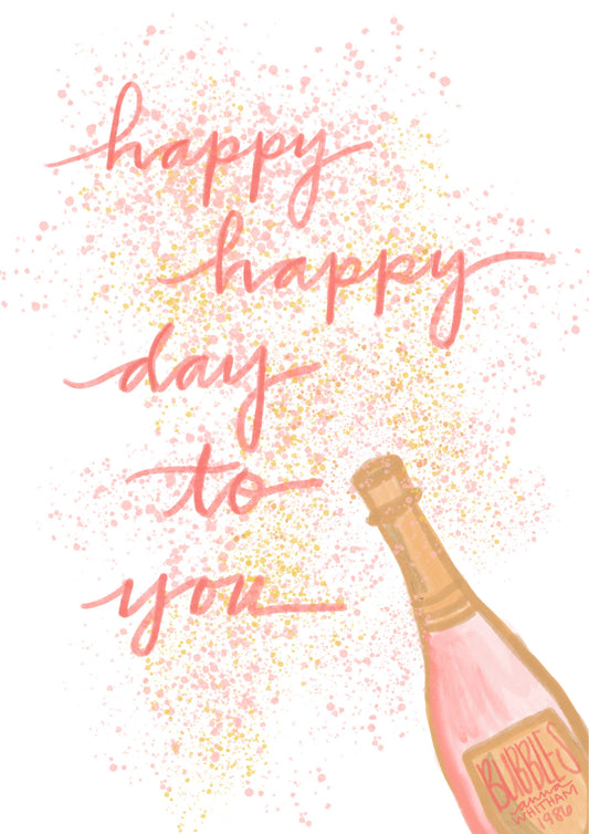 Anna Whitham Co. - Happy Happy Day to You Greeting Card