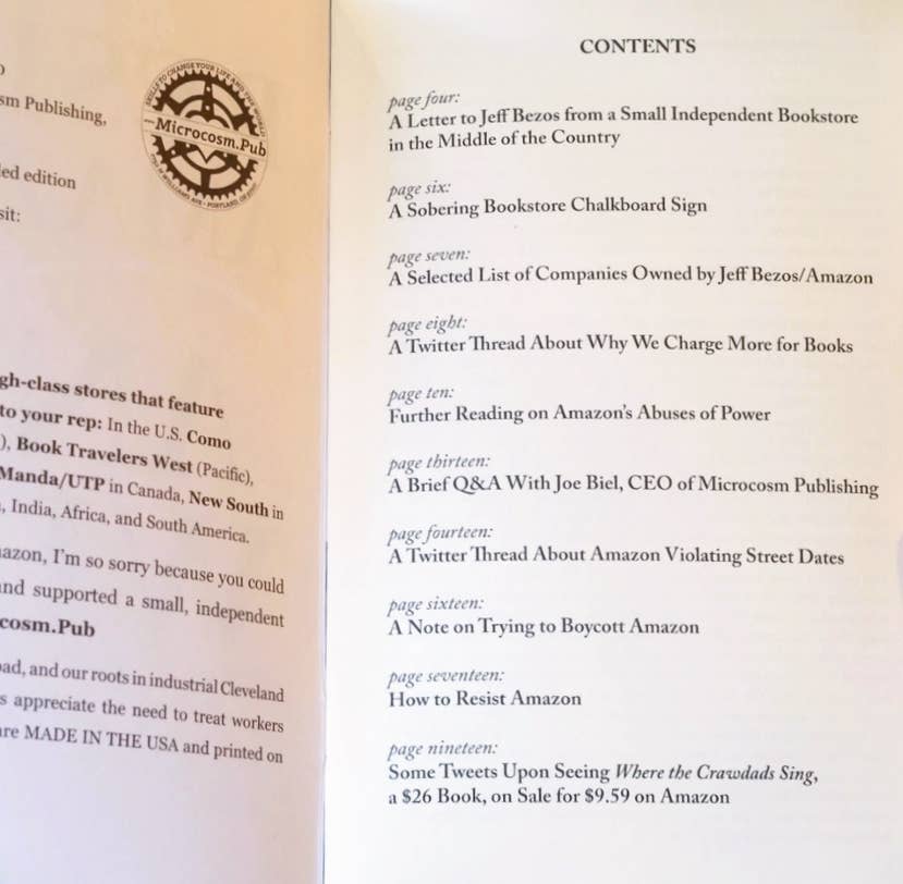 How to Resist Amazon and Why (Zine)