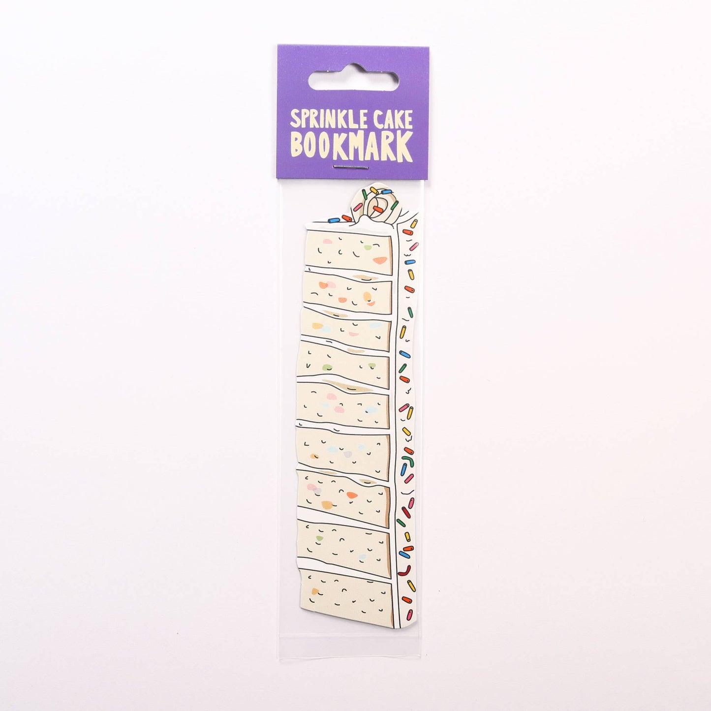 Humdrum Paper - Sprinkle Cake Slice Bookmark