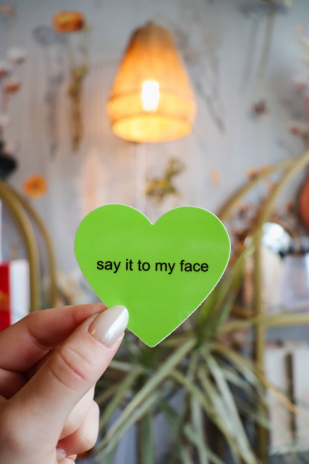 Little Viper Co - Say it to My Face Brat Sticker