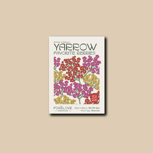 Foxglove Farmhouse - Yarrow Summer Berries Seeds