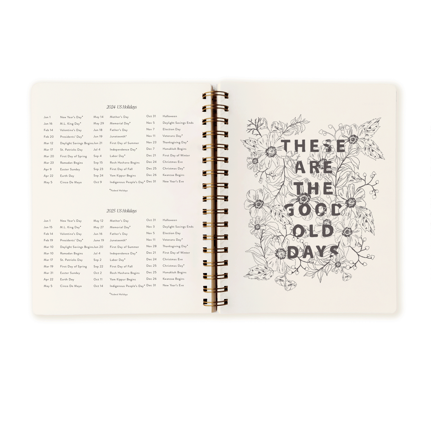 Tigerlily 2024 Mini Weekly Planner: Calendar Year (Jan-Dec)