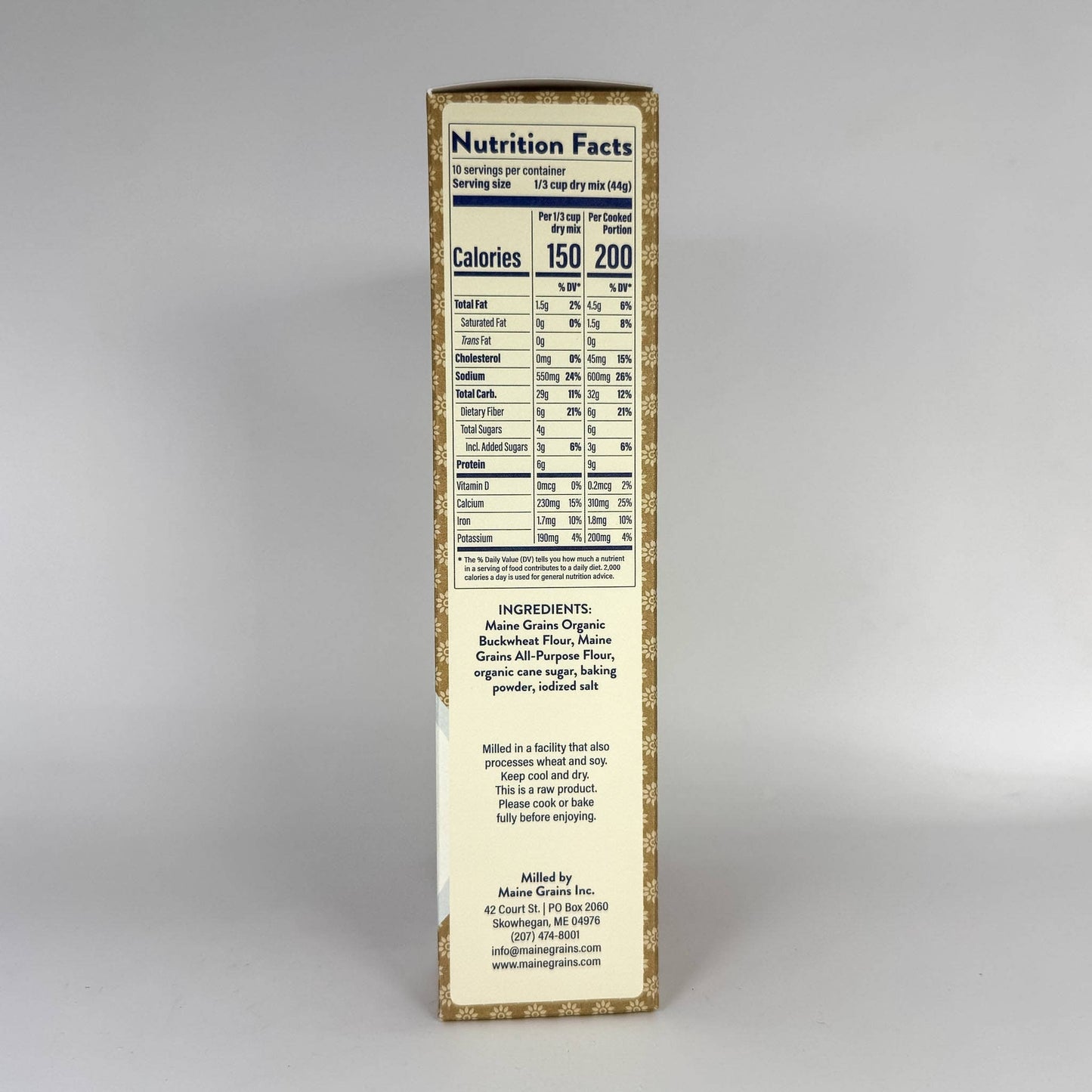 Buckwheat Pancake Mix - Maine Grains