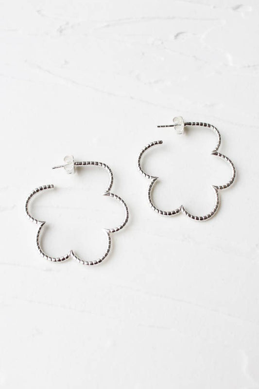 Crowned Free - Elevate Earrings - Silver