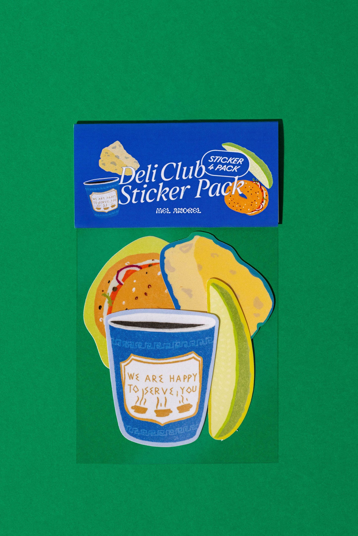 Deli Club Sticker Pack - Mel Andrel