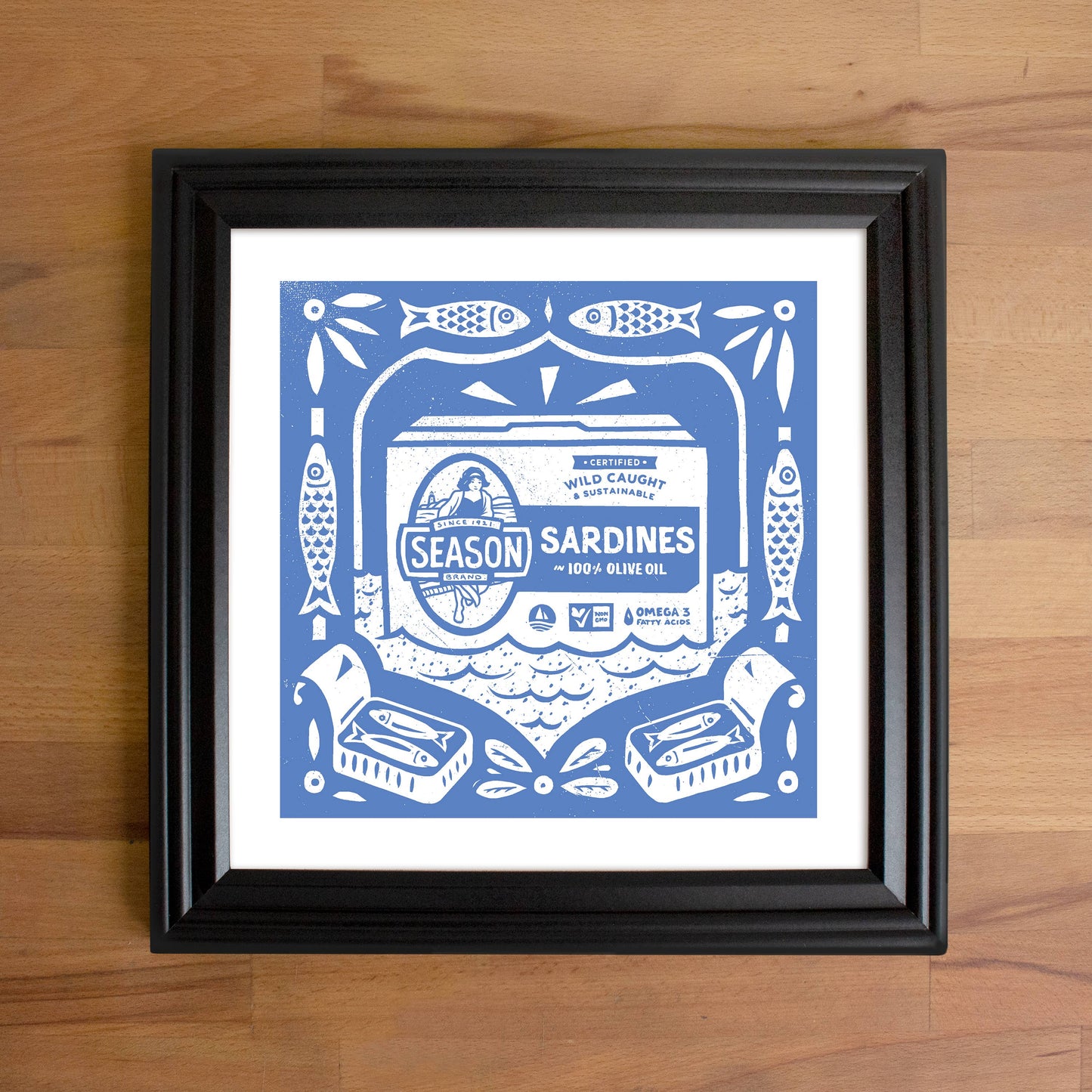 Indestructible Food - Sardines Color Print