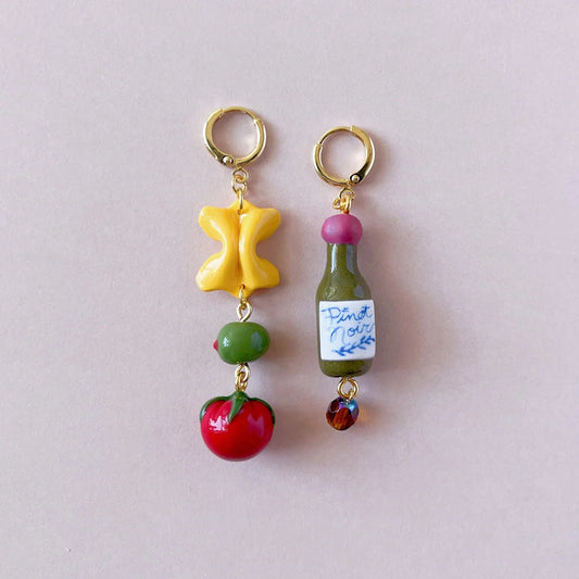 Wine & Dine Earrings - Warm Clay Co.
