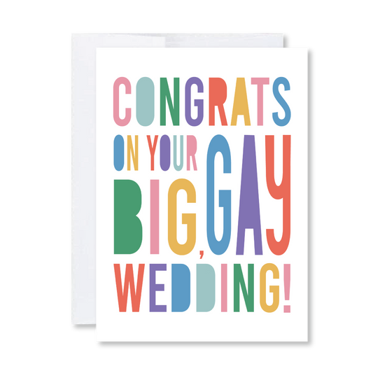 Copper & Print - Big Gay Wedding