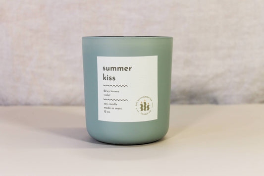 Soy Much Brighter Candle Co. - Summer Kiss // Dewy Leaves & Violet