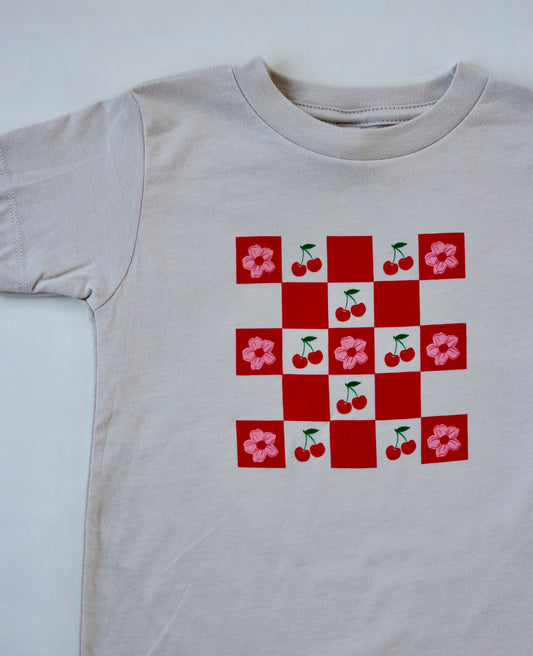 Cherry Picnic Toddler Tee