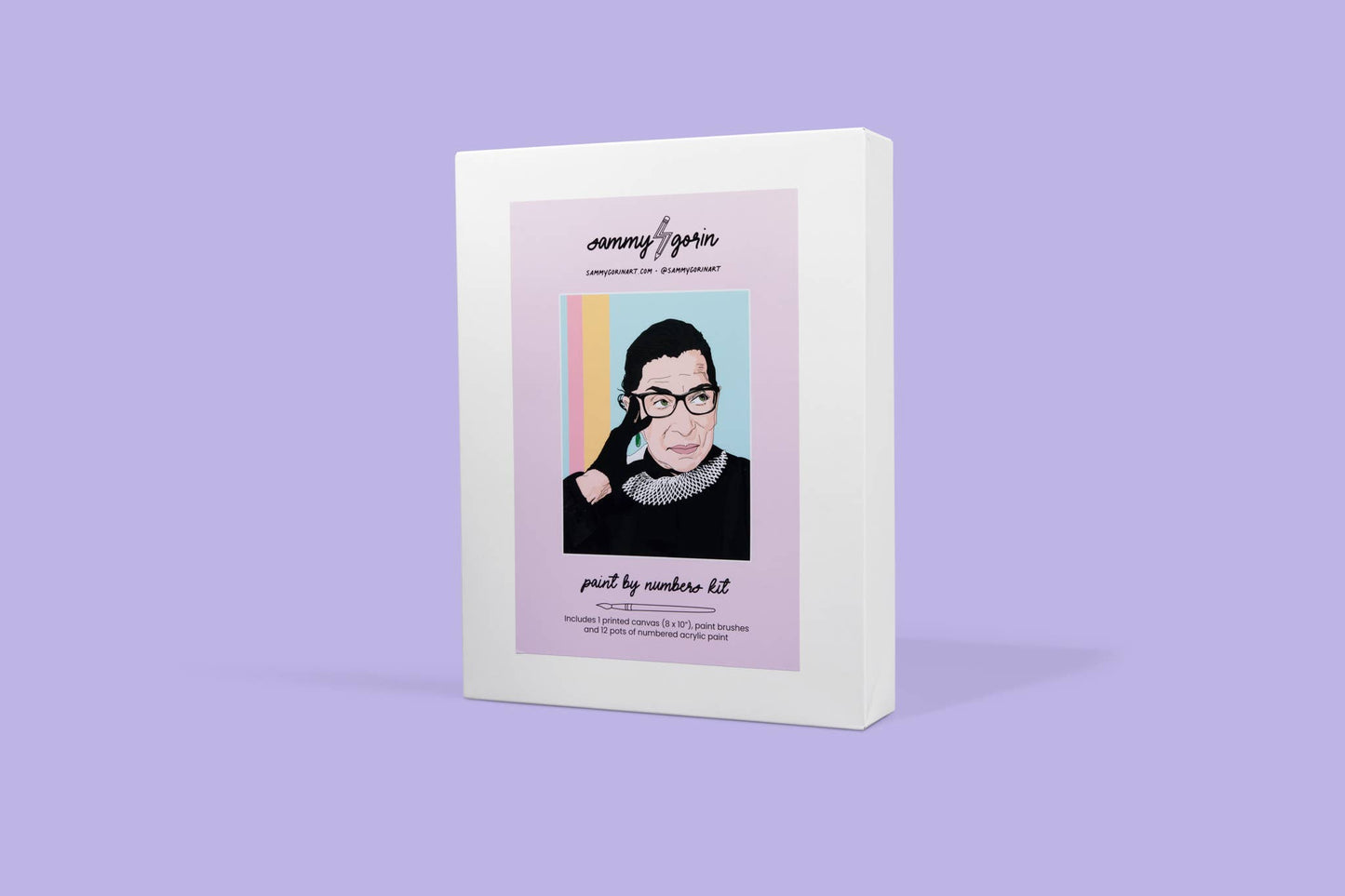 Ruth Bader Ginsburg Paint By Numbers Kit