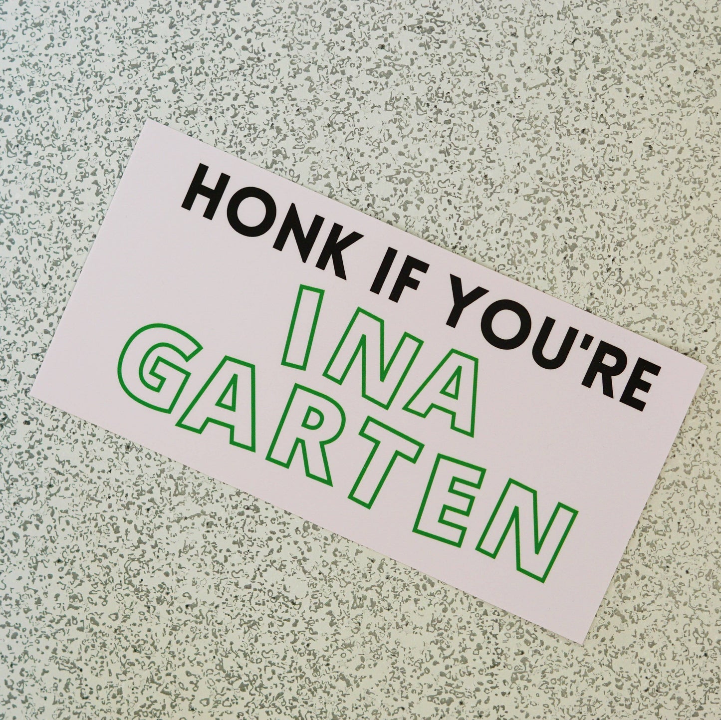 Ina Garten Bumper Sticker - Shop Cold Cream