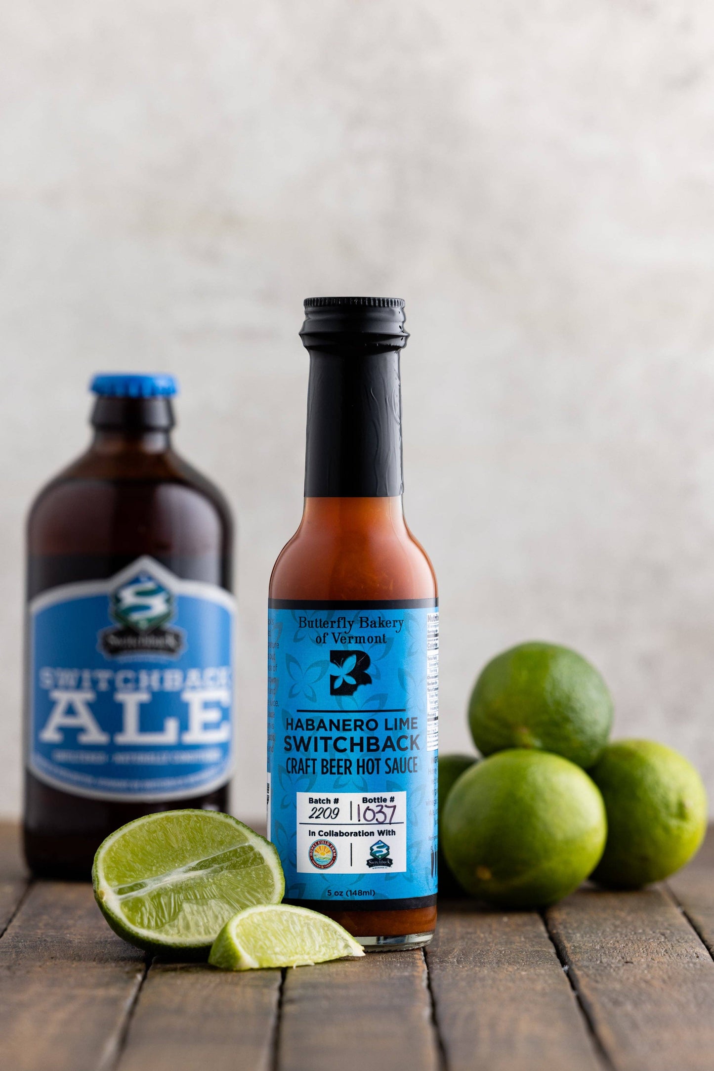 Butterfly Bakery of Vermont - Habanero Lime Switchback Craft Beer Hot Sauce
