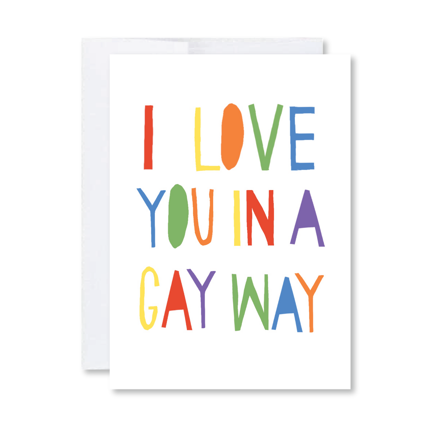 Copper & Print - I Love You In A Gay Way