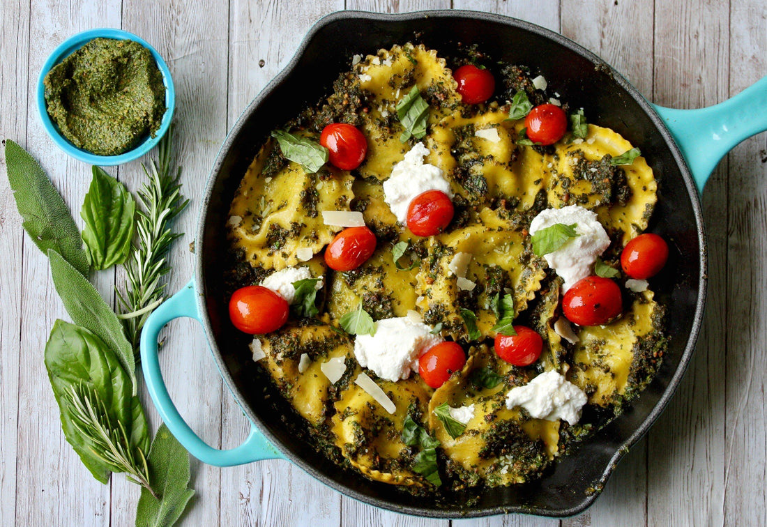 WINTER PISTACHIO PESTO