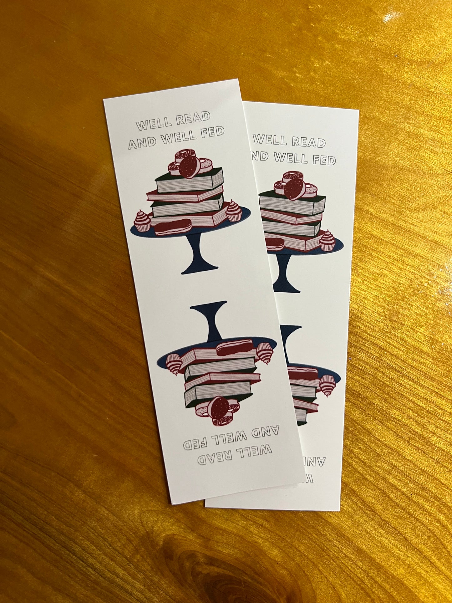 Well Read Well Fed Bookmark
