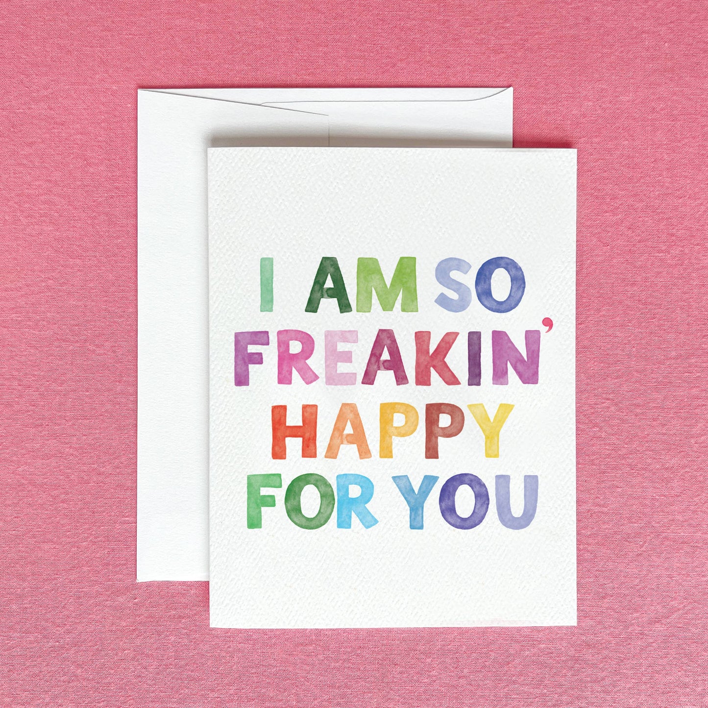 Gert & Co - So Freakin' Happy For You Friendship Card