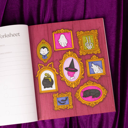 Sweet & Spooky Coloring Book- Elyse Breanne Design