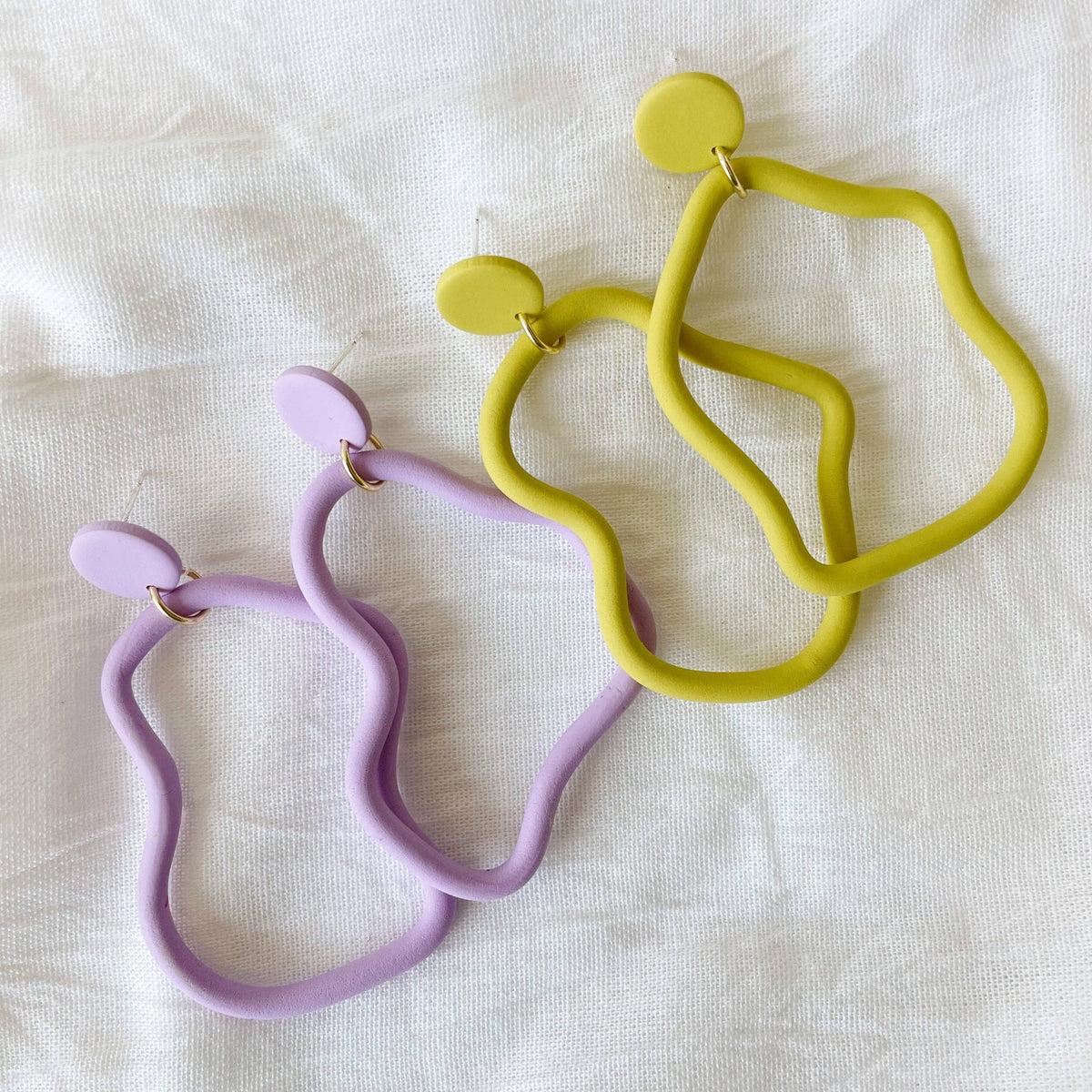 Droopy Dangles: Amethyst- Meadow & Mae -
