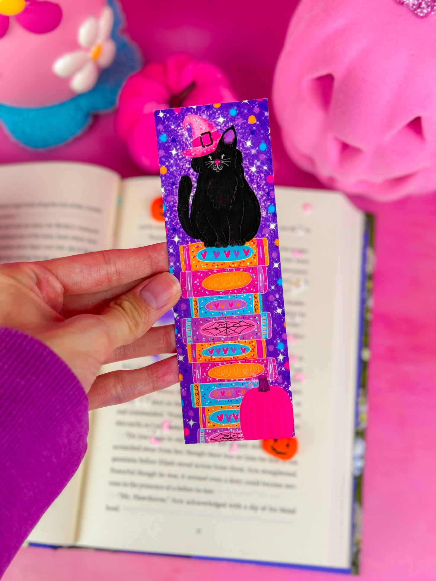 Halloween Cat Bookmark