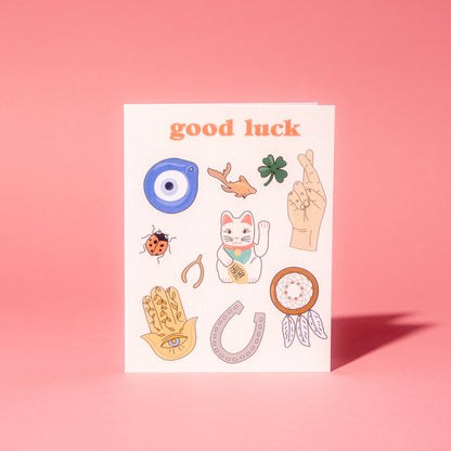 Lucky Charms Good Luck Card