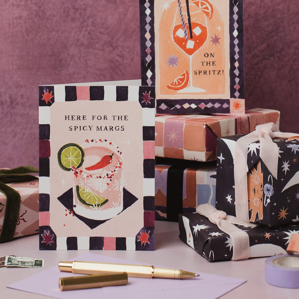 Spicy Margarita Birthday Card | Sister Paper Co.