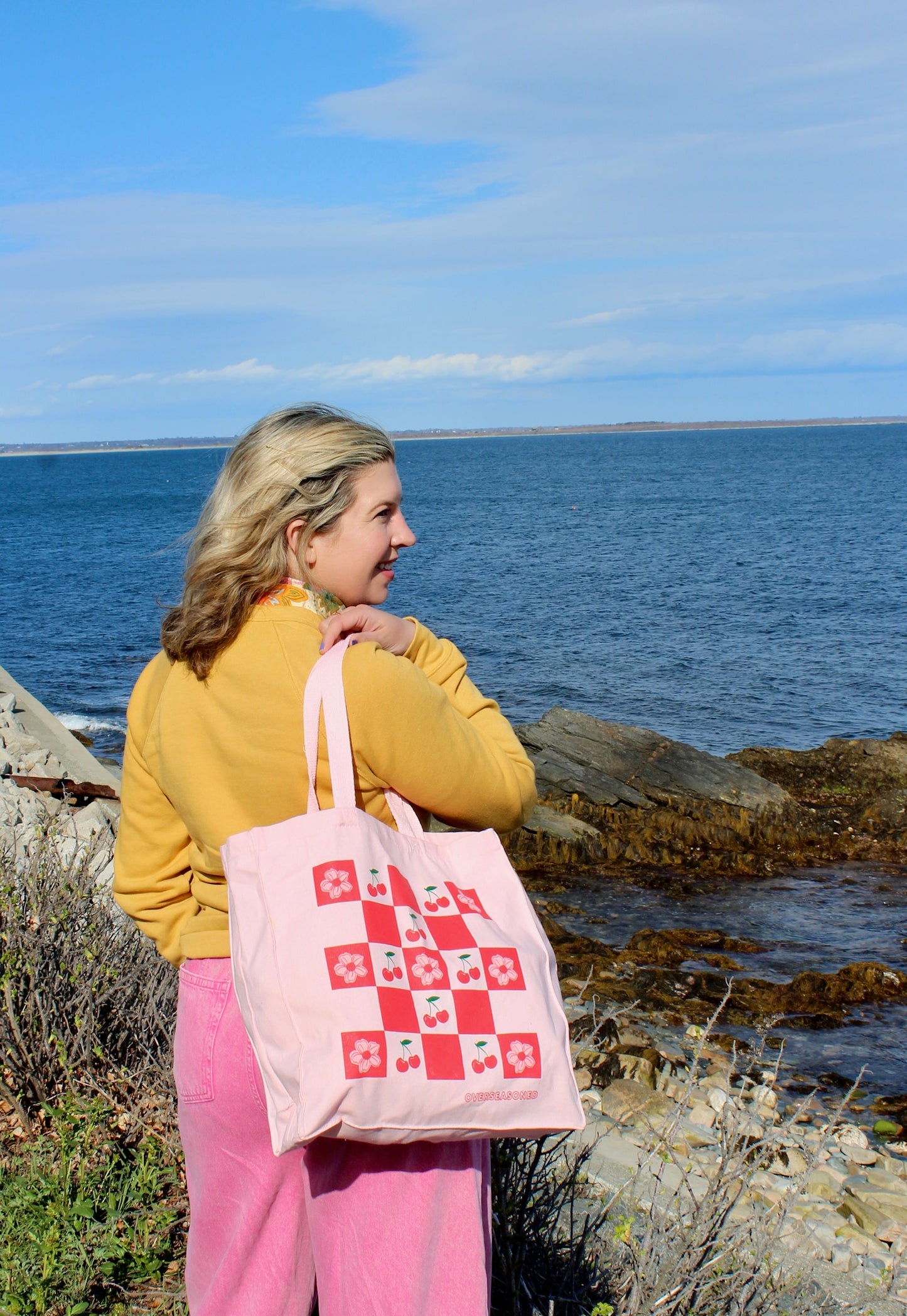 Cherry Picnic Tote Bag