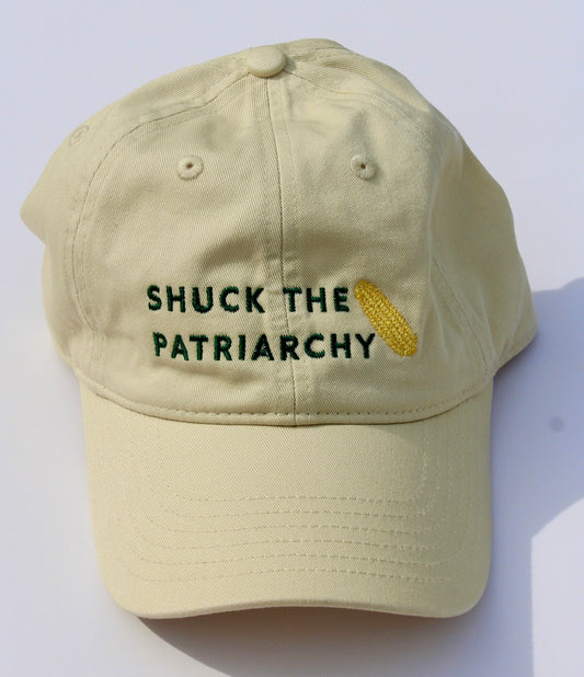 Shuck the Patriarchy Corn Baseball Hat