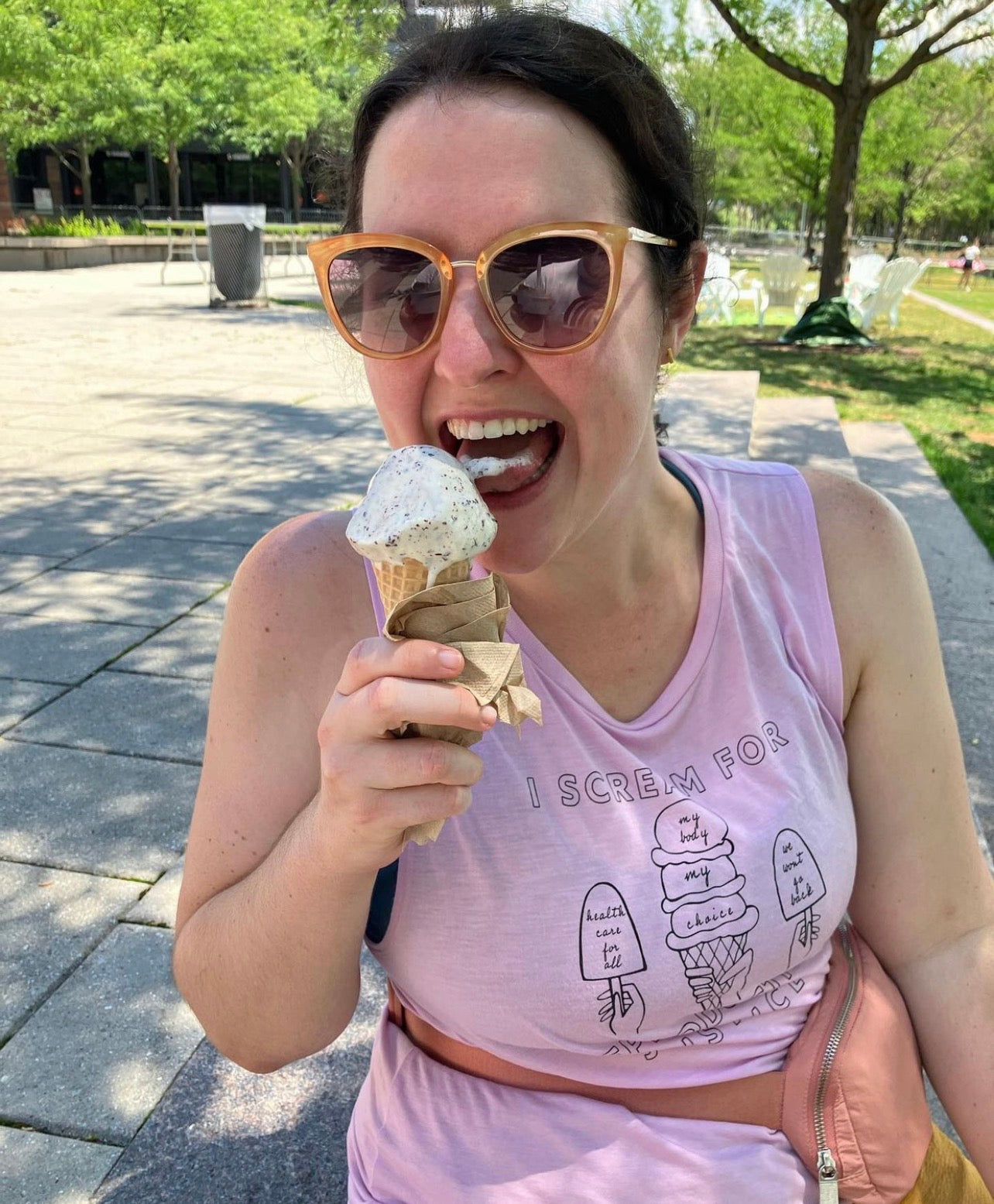 Ice Cream for Reproductive Justice Tank Top (Women's)